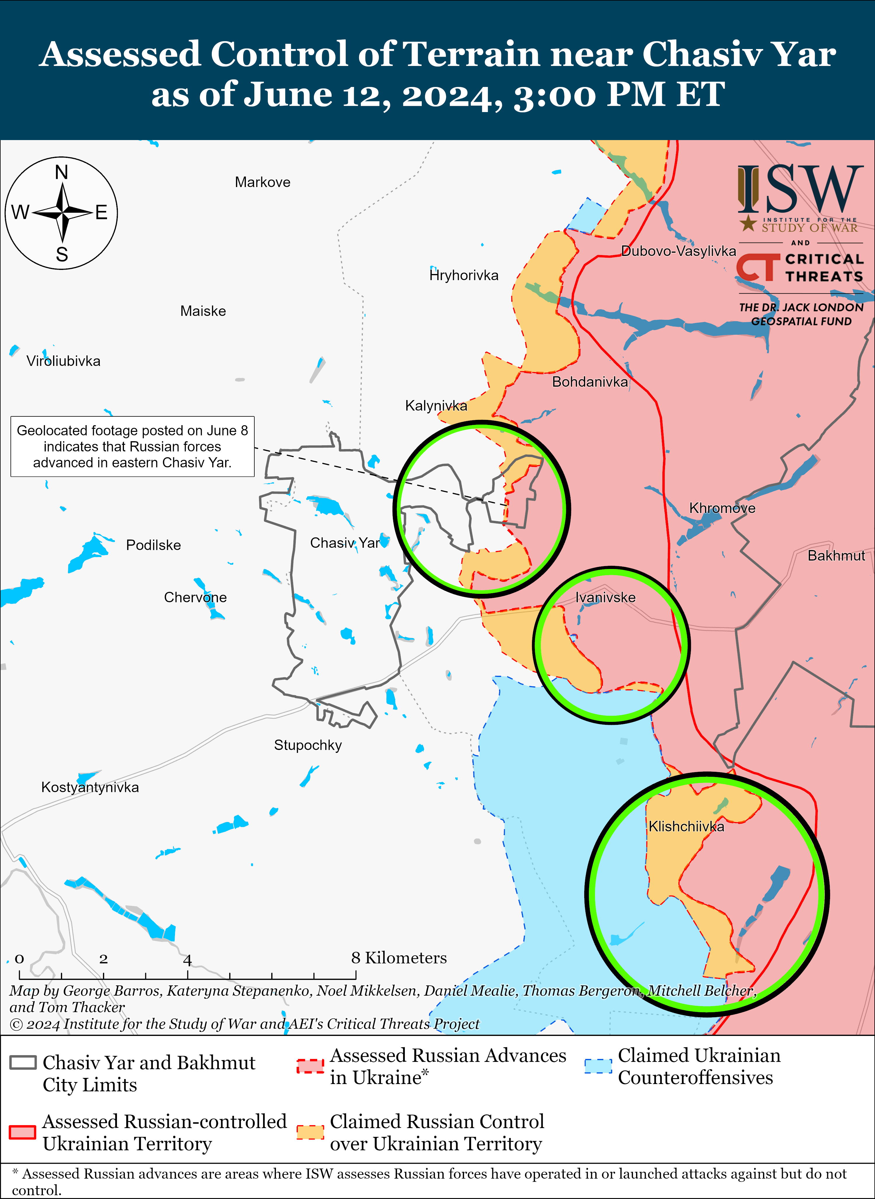 ISW не підтверджує захоплення російською ДРГ села Рижівка у Сумській області: карти